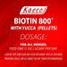 Biotin 800 Pellets - Jeffers - Animal Health & Wellness > Vitamins & Supplements