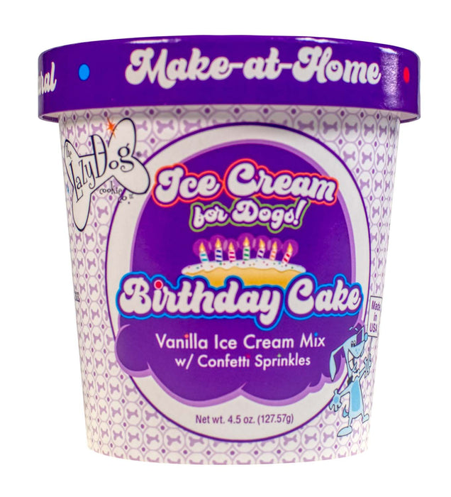 Birthday Cake Ice Cream Mix for Dogs - Jeffers - Dog Supplies > Dog Treats