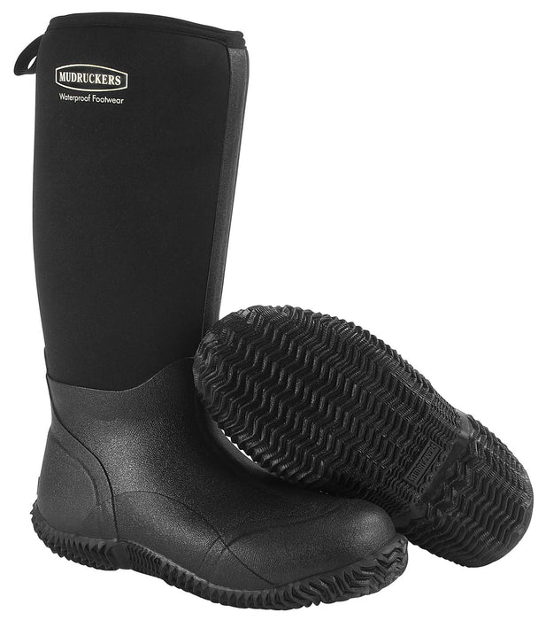 Black Mudruckers Waterproof Tall Boots - Jeffers - Women > Boys > Shoes, Boots