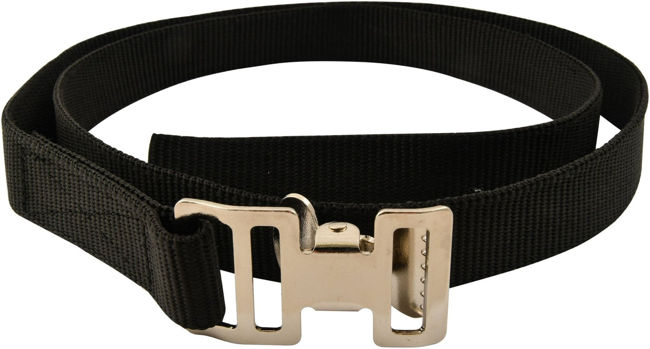 Black Poly Gate Strap, 4' L - Jeffers - Animal & Pet Supplies > Pet Containment Systems