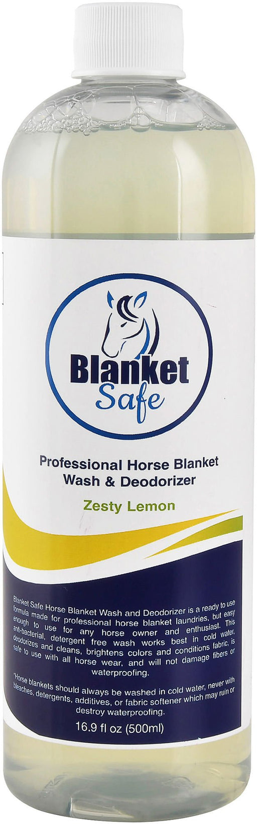 Blanket Safe Professional Horse Blanket Wash & Deodorizer, 16 oz - Jeffers - Horse Supplies > Horse Blankets & Sheets