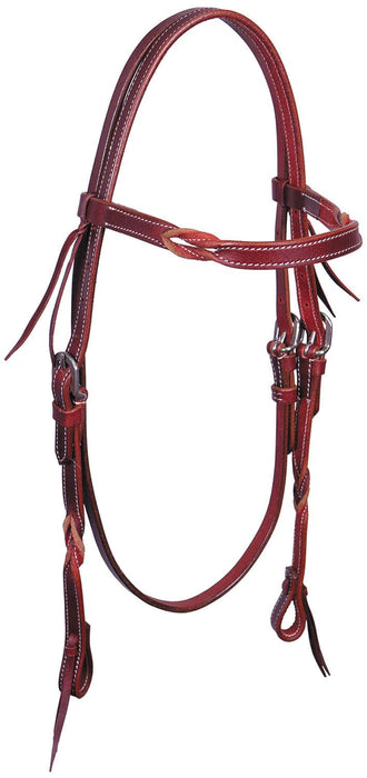 Blood Knot Browband Headstall - Jeffers - Horse Supplies > Horse Tack > Bridles & Headstalls