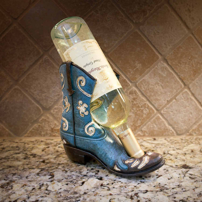 Boot Wine Bottle Holder - Jeffers - Home Goods & Gifts > Home Decor and Candles for Home Improvement