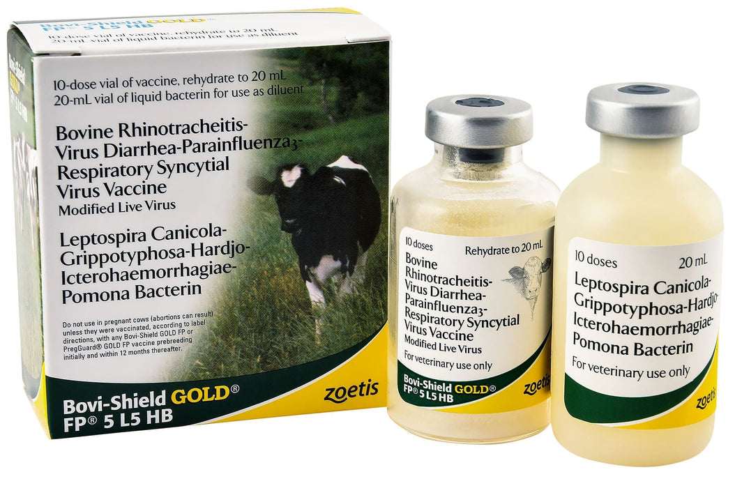 Bovi - Shield Gold FP 5 L5 HB - Jeffers - Animal Health & Wellness > Vaccines