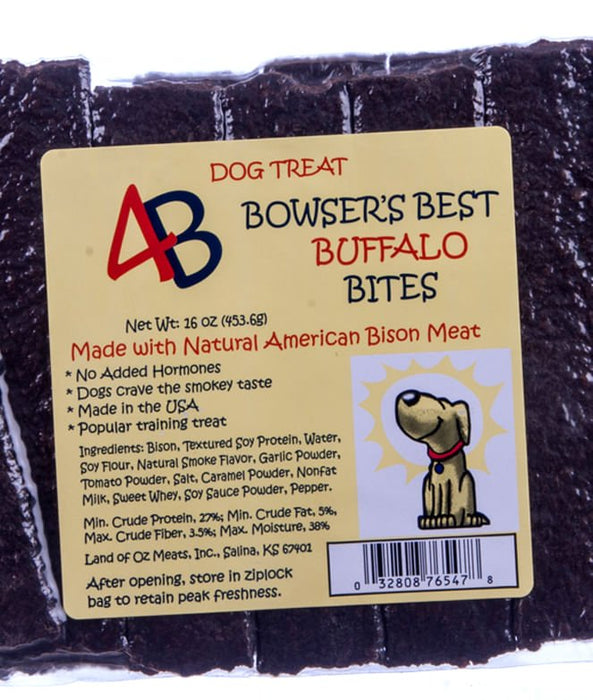 Bowser's Best Buffalo Bites - Jeffers - Dog Supplies > Dog Treats