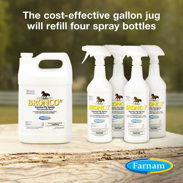 Bronco e Equine Fly Spray - Jeffers - Animal Health & Wellness > Fly & Insect Control