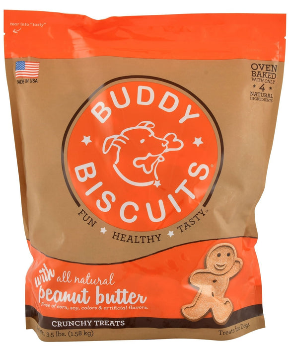 Buddy Biscuits Original Oven - Baked Treats, 3.5 lb - Jeffers - Dog Supplies > Dog Treats > Biscuits & Baked Treats