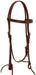 Buffalo Leather of the Rockies Plain Leather Browband Headstall - Jeffers - Horse Supplies > Horse Tack > Bridles & Headstalls