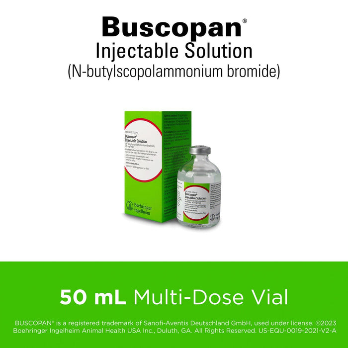 Buscopan Injectable Solution - Jeffers - Animal Health & Wellness > Medicine