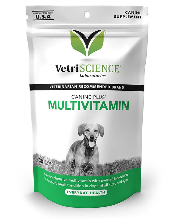 Canine Plus MultiVitamin, 30 Bite - Sized Chews - Jeffers - Animal Health & Wellness > Vitamins & Supplements