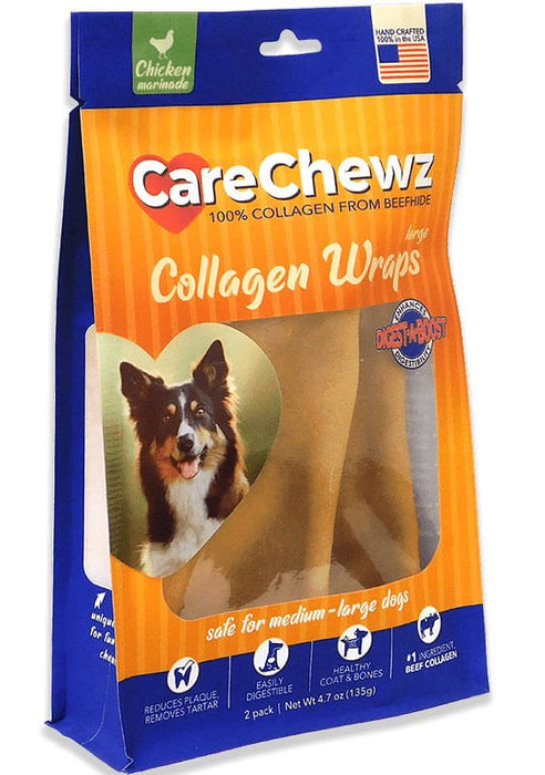 CareChewz Collagen Wraps - Jeffers - Dog Supplies > Dog Treats