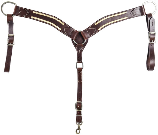 Cashel Rawhide Lace Breast Collar - Jeffers - Horse Supplies > Horse Tack > Breast Collars