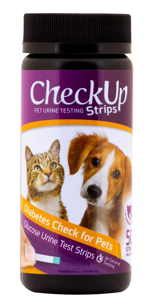 CheckUp Diabetes Detection Glucose Test Strips, Dog/Cat - Jeffers - Animal Health & Wellness > Medical Supplies