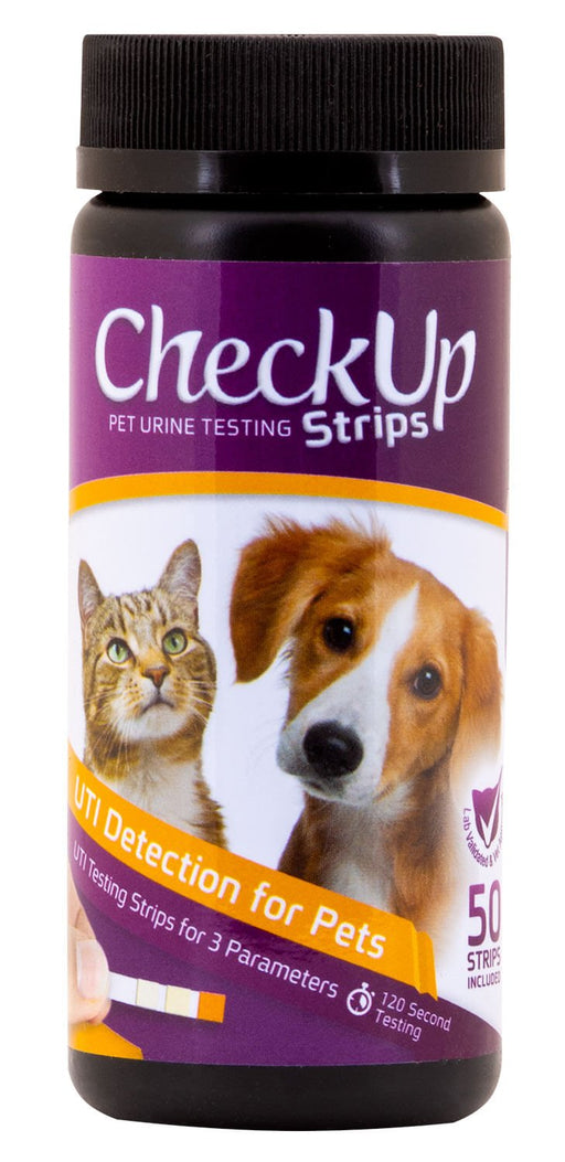 CheckUp UTI Detection Test Strips, Dog/Cat - Jeffers - Animal Health & Wellness > Medical Supplies