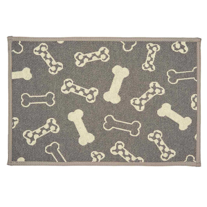 Chenille Fashion Mat - Jeffers - Animal & Pet Supplies > Pet Bowls, Feeders & Waterers