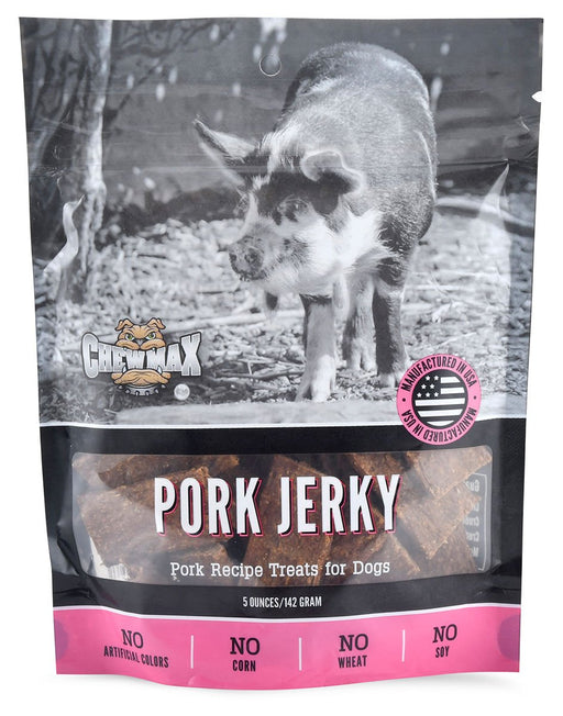 ChewMax Pork Jerky, 5 oz - Jeffers - Dog Supplies > Dog Treats > Jerky & Sausages