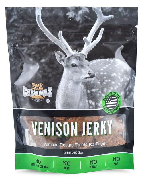 ChewMax Venison Jerky, 5 oz - Jeffers - Dog Supplies > Dog Treats > Jerky & Sausages