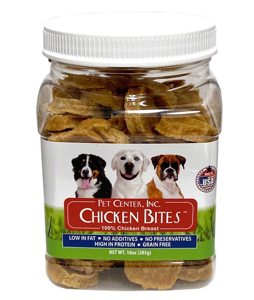 Chicken Breast Bites, Made in the USA - Jeffers - Dog Supplies > Dog Treats