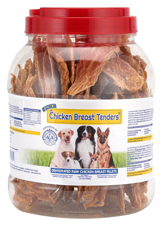 Chicken Breast Tenders Canister - Jeffers - Dog Supplies > Dog Treats