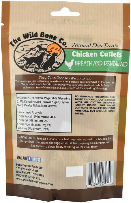 Chicken Cutlets with Breath & Dental Aid - Jeffers - Animal Health & Wellness > Oral Care