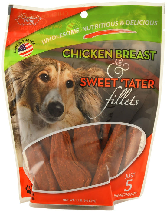 Chicken & Sweet 'Tater Fillets - Jeffers - Dog Supplies > Dog Treats