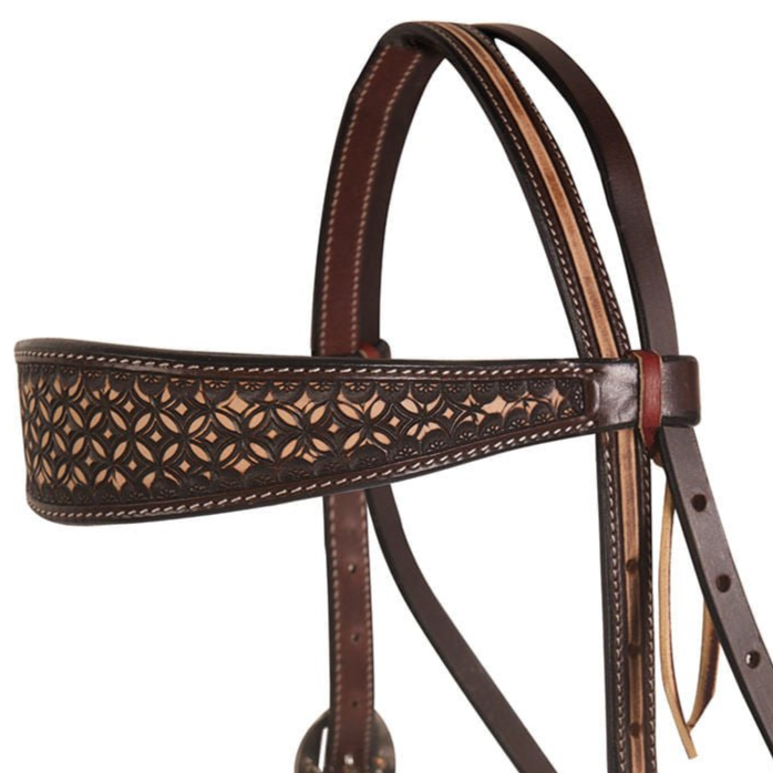 Professional's Choice Chocolate Confection Browband Headstall