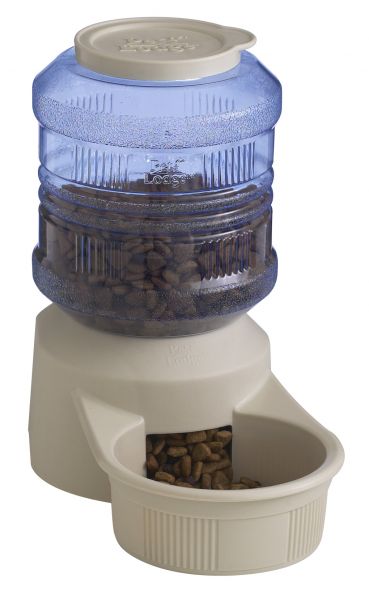 Chow Tower Deluxe Automatic Pet Food Dispenser Bowl - Jeffers - Animal & Pet Supplies > Pet Bowls, Feeders & Waterers