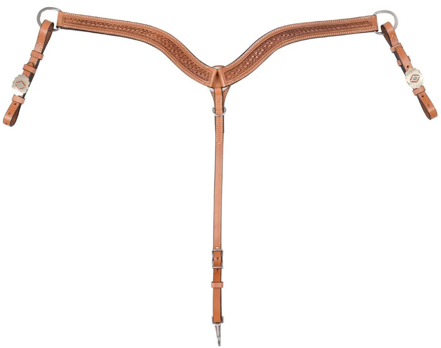 Circle Y Dawson Breast Collar, Full - Jeffers - Horse Supplies > Horse Tack > Breast Collars