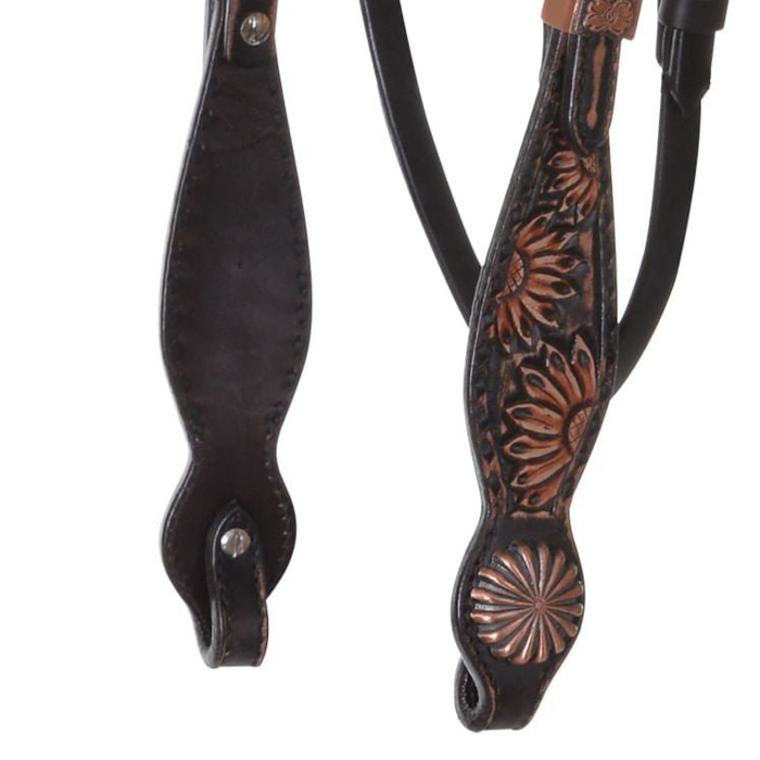 Circle Y Sunflower Headstall