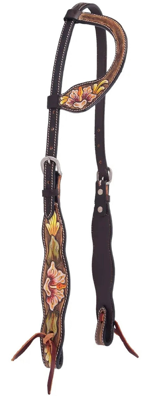 Circle Y Texas Grace One Ear Headstall, Full - Jeffers - Horse Supplies > Horse Tack > Bridles & Headstalls