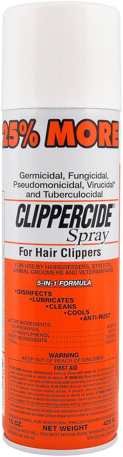 Clippercide, 15 oz - Jeffers - Animal & Pet Supplies > Pet Grooming