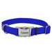 Coastal Adjustable Dog Collar with Metal Buckle, Blue - Jeffers - Dog Supplies > Dog Apparel > Dog Collars, Harnesses, & Leashes