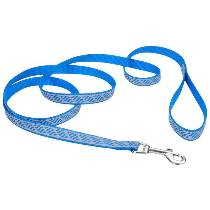 Coastal Pet Lazer Brite Dog Leash, 6' x 3/8' - Jeffers - Dog Supplies > Dog Apparel > Dog Collars, Harnesses, & Leashes