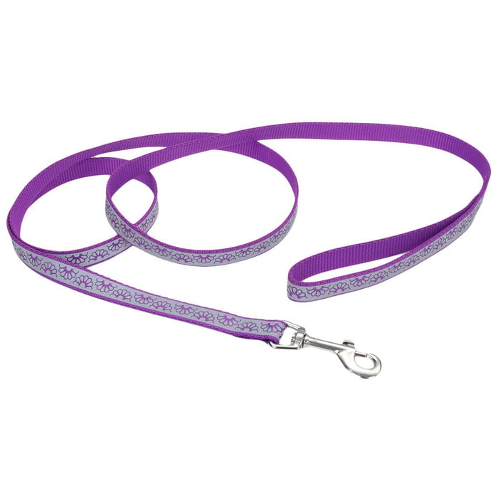 Coastal Pet Lazer Brite Dog Leash, 6' x 5/8' - Jeffers - Dog Supplies > Dog Apparel > Dog Collars, Harnesses, & Leashes