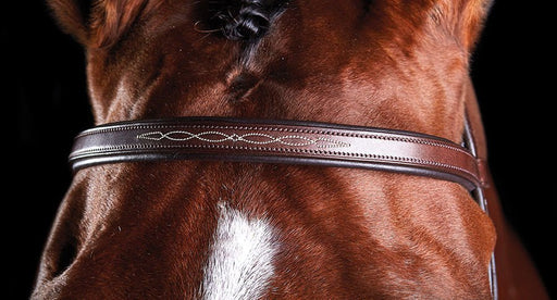 Collegiate ComFITec Fancy Stitch Bridle - Jeffers - Horse Supplies > Horse Tack > Bridles & Headstalls