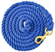 Colorful Cotton Lead Ropes w/Brass Bolt Snap, 10' L - Jeffers - Horse Supplies > Horse Tack > Horse Halters