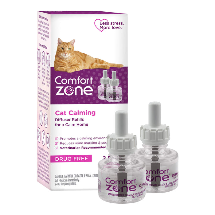 Comfort Zone Calming Diffuser Refills - Jeffers - Animal & Pet Supplies > Pet Training Aids