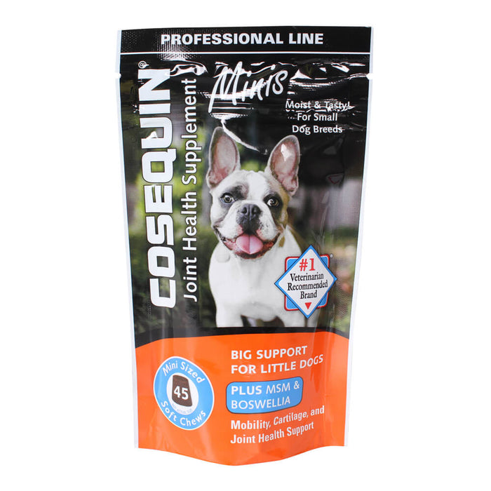 Cosequin Mini Plus MSM Professional Line, 45 Soft Chews - Jeffers - Animal Health & Wellness > Joint Health