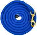 Cotton Lead Rope, 3/4' x 10'L w/ brass bolt snap for Horses - Jeffers - Horse Supplies > Horse Tack > Horse Halters