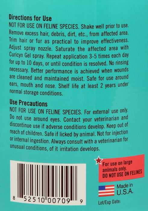 Curicyn Gel, 24 oz - Jeffers - Animal Health & Wellness > Skin & Coat Care