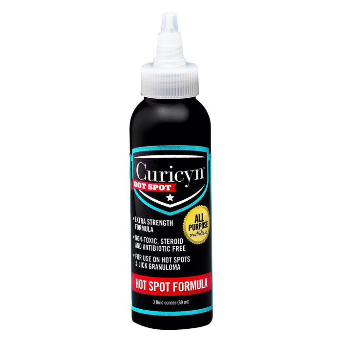 Curicyn Hot Spot Formula, 3 oz bottle - Jeffers - Animal Health & Wellness > Skin & Coat Care