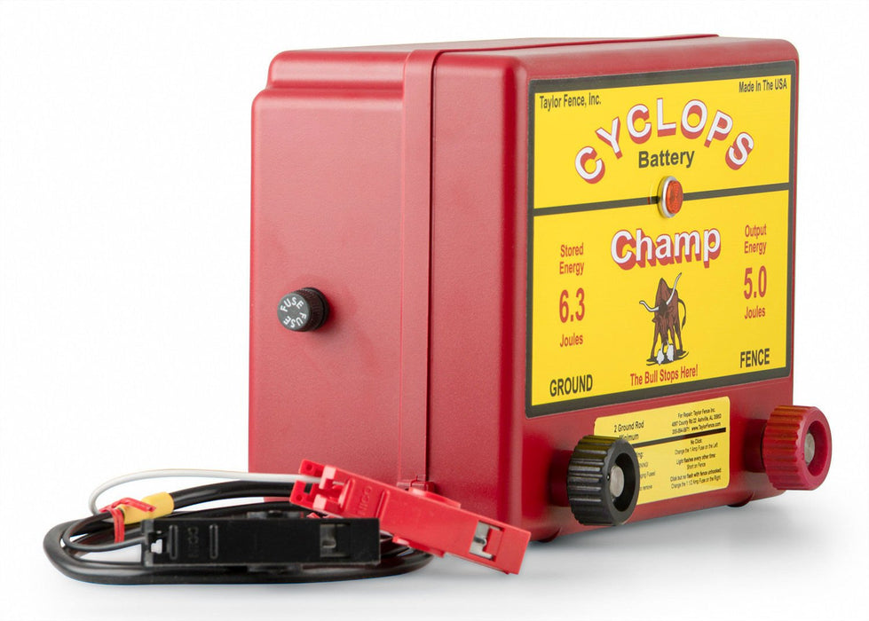 Cyclops 5 Joule DC/Battery Champ Fence Charger - Jeffers - Farm & Ranch Supplies > Fencing & Barriers