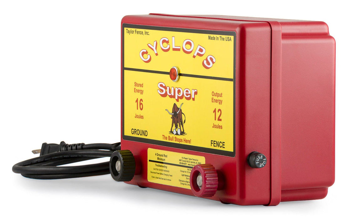 Cyclops Super 12 Joule AC Fence Charger - Jeffers - Farm & Ranch Supplies > Fencing & Barriers