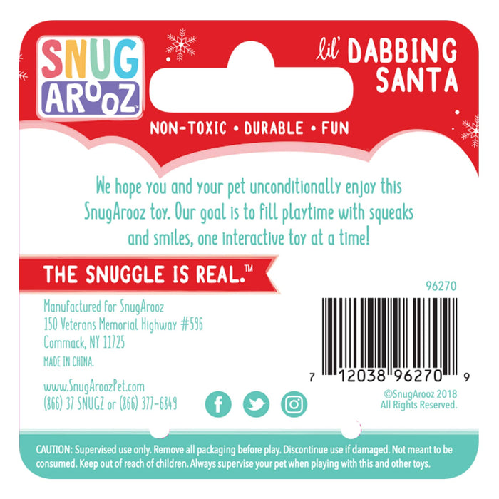 Dabbing Santa, 8' - Jeffers - Dog Supplies > Dog Toys