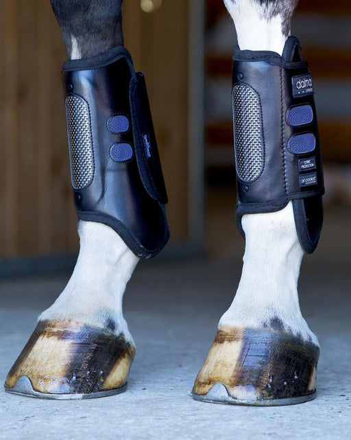 Dalmar Eventer Front Boots, Black - Jeffers - Horse Supplies > Horse Boots & Leg Wraps