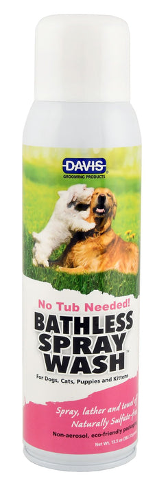 Davis Bathless Spray Wash - Jeffers - Animal & Pet Supplies > Pet Grooming > Pet Shampoo & Conditioner