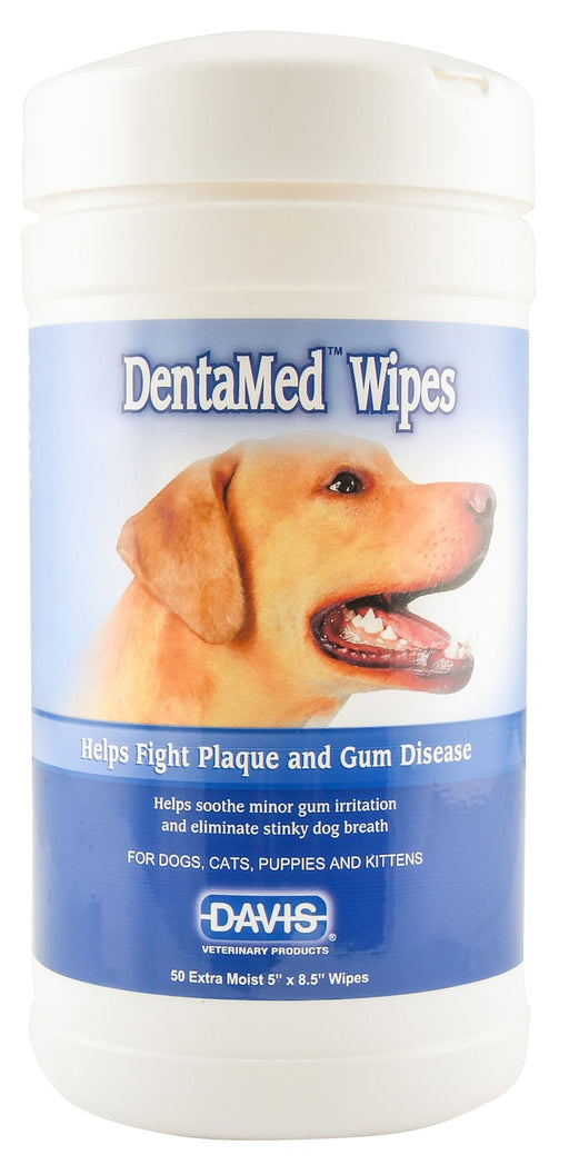 Davis Dental Wipes, 50 count - Jeffers - Animal Health & Wellness > Oral Care