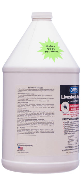 Davis Livestock Spray Concentrate, gallon - Jeffers - Animal Health & Wellness > Fly & Insect Control