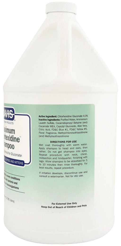 Davis Maximum Chlorhexidine (4%) Shampoo - Jeffers - Animal & Pet Supplies > Pet Grooming > Pet Shampoo & Conditioner