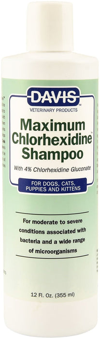 Davis Maximum Chlorhexidine (4%) Shampoo - Jeffers - Animal & Pet Supplies > Pet Grooming > Pet Shampoo & Conditioner